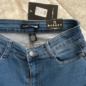 High rise, skinny jeans